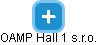 OAMP Hall 1 s.r.o. - náhled vizuálního zobrazení vztahů obchodního rejstříku