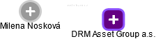 DRM Asset Group a.s. - náhled vizuálního zobrazení vztahů obchodního rejstříku