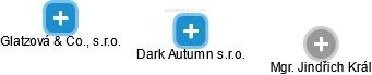 Dark Autumn s.r.o. - náhled vizuálního zobrazení vztahů obchodního rejstříku
