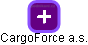 CargoForce a.s. - náhled vizuálního zobrazení vztahů obchodního rejstříku