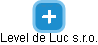 Level de Luc s.r.o. - náhled vizuálního zobrazení vztahů obchodního rejstříku