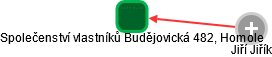 Společenství vlastníků Budějovická 482, Homole - náhled vizuálního zobrazení vztahů obchodního rejstříku
