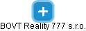 BOVT Reality 777 s.r.o. - náhled vizuálního zobrazení vztahů obchodního rejstříku