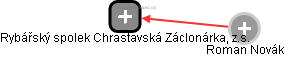 Rybářský spolek Chrastavská Záclonárka, z.s. - náhled vizuálního zobrazení vztahů obchodního rejstříku