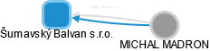 Šumavský Balvan s.r.o. - náhled vizuálního zobrazení vztahů obchodního rejstříku