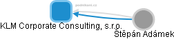 KLM Corporate Consulting, s.r.o. - náhled vizuálního zobrazení vztahů obchodního rejstříku
