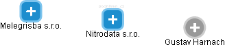 Nitrodata s.r.o. - náhled vizuálního zobrazení vztahů obchodního rejstříku