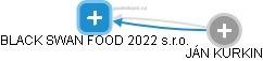 BLACK SWAN FOOD 2022 s.r.o. - náhled vizuálního zobrazení vztahů obchodního rejstříku