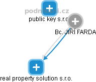real property solution s.r.o. - náhled vizuálního zobrazení vztahů obchodního rejstříku