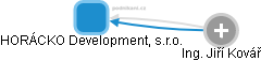 HORÁCKO Development, s.r.o. - náhled vizuálního zobrazení vztahů obchodního rejstříku