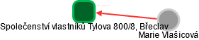 Společenství vlastníků Tylova 800/8, Břeclav - náhled vizuálního zobrazení vztahů obchodního rejstříku