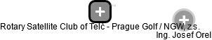 Rotary Satellite Club of Telč - Prague Golf / NGW, z.s. - náhled vizuálního zobrazení vztahů obchodního rejstříku