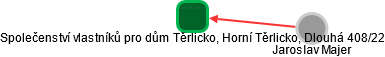 Společenství vlastníků pro dům Těrlicko, Horní Těrlicko, Dlouhá 408/22 - náhled vizuálního zobrazení vztahů obchodního rejstříku
