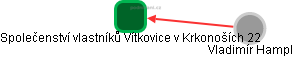 Společenství vlastníků Vítkovice v Krkonoších 22 - náhled vizuálního zobrazení vztahů obchodního rejstříku