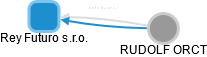 Rey Futuro s.r.o. - náhled vizuálního zobrazení vztahů obchodního rejstříku