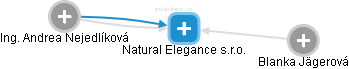 Natural Elegance s.r.o. - náhled vizuálního zobrazení vztahů obchodního rejstříku