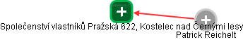 Společenství vlastníků Pražská 622, Kostelec nad Černými lesy - náhled vizuálního zobrazení vztahů obchodního rejstříku
