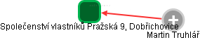 Společenství vlastníků Pražská 9, Dobřichovice - náhled vizuálního zobrazení vztahů obchodního rejstříku