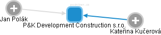 P&K Development Construction s.r.o. - náhled vizuálního zobrazení vztahů obchodního rejstříku