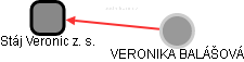 Stáj Veronic z. s. - náhled vizuálního zobrazení vztahů obchodního rejstříku
