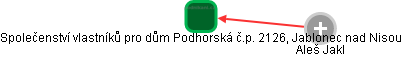 Společenství vlastníků pro dům Podhorská č.p. 2126, Jablonec nad Nisou - náhled vizuálního zobrazení vztahů obchodního rejstříku