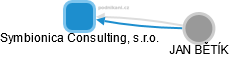 Symbionica Consulting, s.r.o. - náhled vizuálního zobrazení vztahů obchodního rejstříku