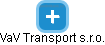 VaV Transport s.r.o. - náhled vizuálního zobrazení vztahů obchodního rejstříku
