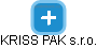 KRISS PAK s.r.o. - náhled vizuálního zobrazení vztahů obchodního rejstříku