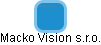 Macko Vision s.r.o. - náhled vizuálního zobrazení vztahů obchodního rejstříku