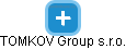 TOMKOV Group s.r.o. - náhled vizuálního zobrazení vztahů obchodního rejstříku