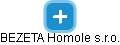 BEZETA Homole s.r.o. - náhled vizuálního zobrazení vztahů obchodního rejstříku