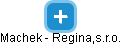 Machek - Regina,s.r.o. - náhled vizuálního zobrazení vztahů obchodního rejstříku