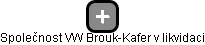 Společnost VW Brouk-Kafer v likvidaci - náhled vizuálního zobrazení vztahů obchodního rejstříku