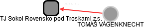 TJ Sokol Rovensko pod Troskami z.s. - náhled vizuálního zobrazení vztahů obchodního rejstříku