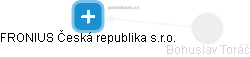 FRONIUS Česká republika s.r.o. - náhled vizuálního zobrazení vztahů obchodního rejstříku