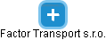 Factor Transport s.r.o. - náhled vizuálního zobrazení vztahů obchodního rejstříku