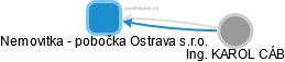 Nemovitka - pobočka Ostrava s.r.o. - náhled vizuálního zobrazení vztahů obchodního rejstříku