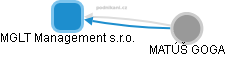MGLT Management s.r.o. - náhled vizuálního zobrazení vztahů obchodního rejstříku