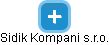 Sidik Kompani s.r.o. - náhled vizuálního zobrazení vztahů obchodního rejstříku