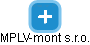 MPLV-mont s.r.o. - náhled vizuálního zobrazení vztahů obchodního rejstříku