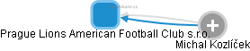 Prague Lions American Football Club s.r.o. - náhled vizuálního zobrazení vztahů obchodního rejstříku