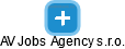 AV Jobs Agency s.r.o. - náhled vizuálního zobrazení vztahů obchodního rejstříku
