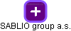 SABLIO group a.s. - náhled vizuálního zobrazení vztahů obchodního rejstříku
