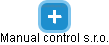 Manual control s.r.o. - náhled vizuálního zobrazení vztahů obchodního rejstříku