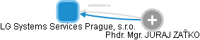 LG Systems Services Prague, s.r.o. - náhled vizuálního zobrazení vztahů obchodního rejstříku
