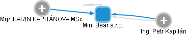 Mini Bear s.r.o. - náhled vizuálního zobrazení vztahů obchodního rejstříku