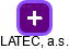 LATEC, a.s. - náhled vizuálního zobrazení vztahů obchodního rejstříku