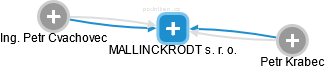 MALLINCKRODT s. r. o. - náhled vizuálního zobrazení vztahů obchodního rejstříku
