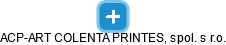 ACP-ART COLENTA PRINTES, spol. s r.o. - náhled vizuálního zobrazení vztahů obchodního rejstříku