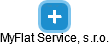 MyFlat Service, s.r.o. - náhled vizuálního zobrazení vztahů obchodního rejstříku